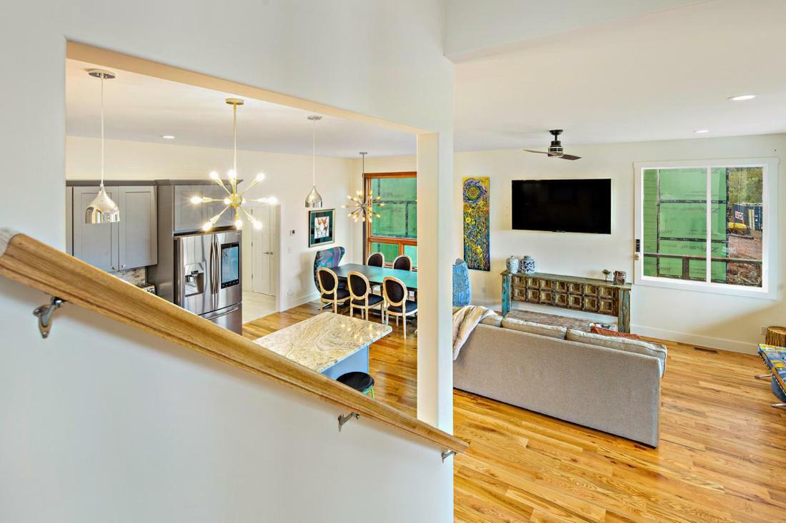 Villa Upstream Penthouse à Asheville Extérieur photo